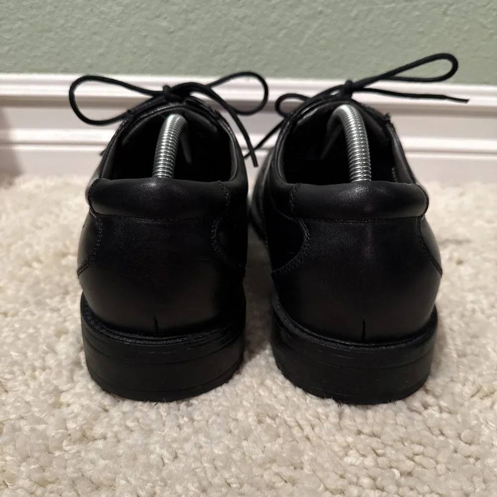 Men's Dockers Endow Black Size 10 Dress Shoes Work Shoes